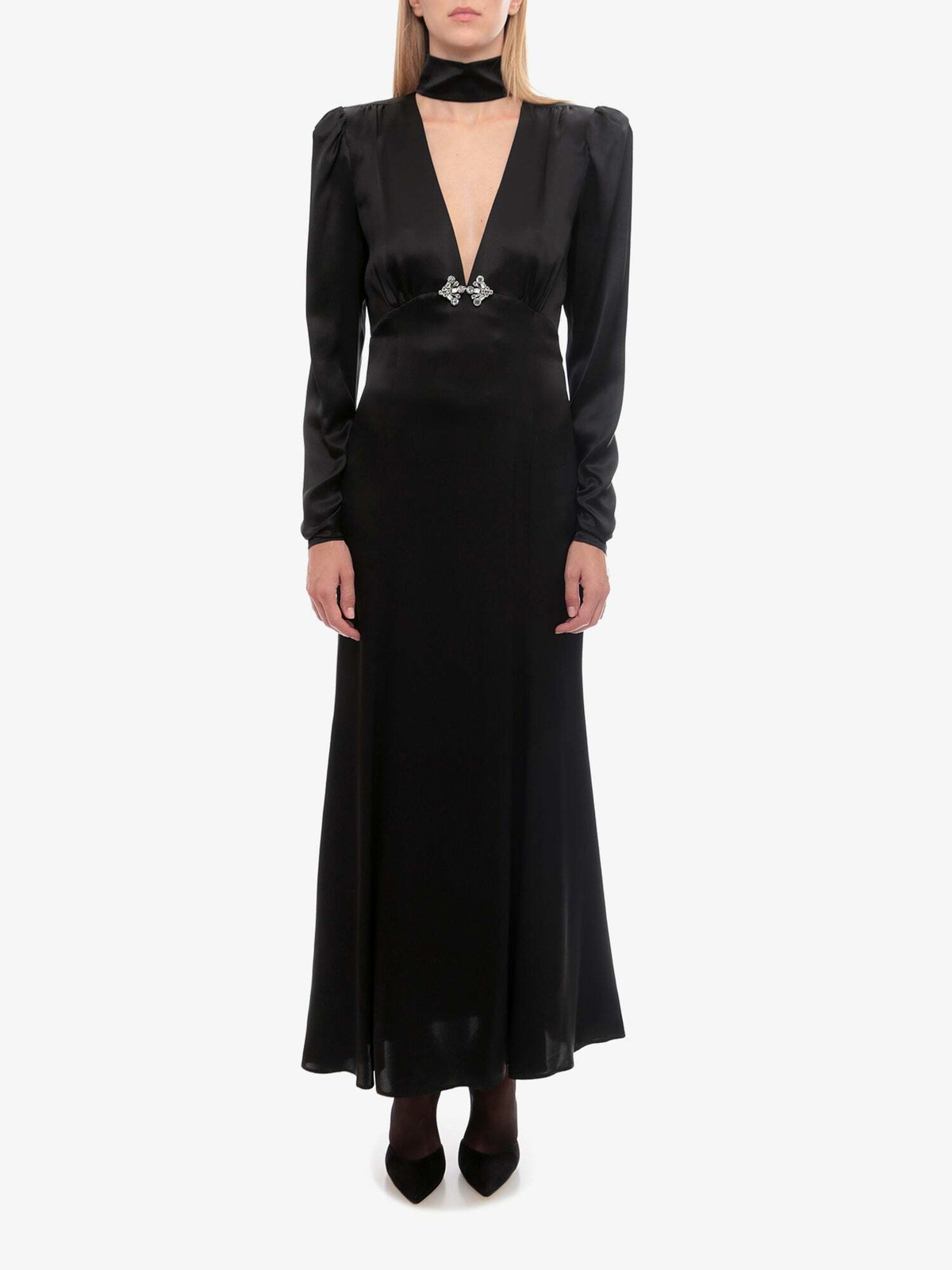 Alessandra Rich Dress Black Womens Alessandra Rich