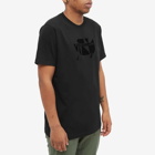 Maharishi Men's Cubist Flock T-Shirt in Black