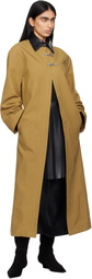 Nanushka Khaki Zofia Coat