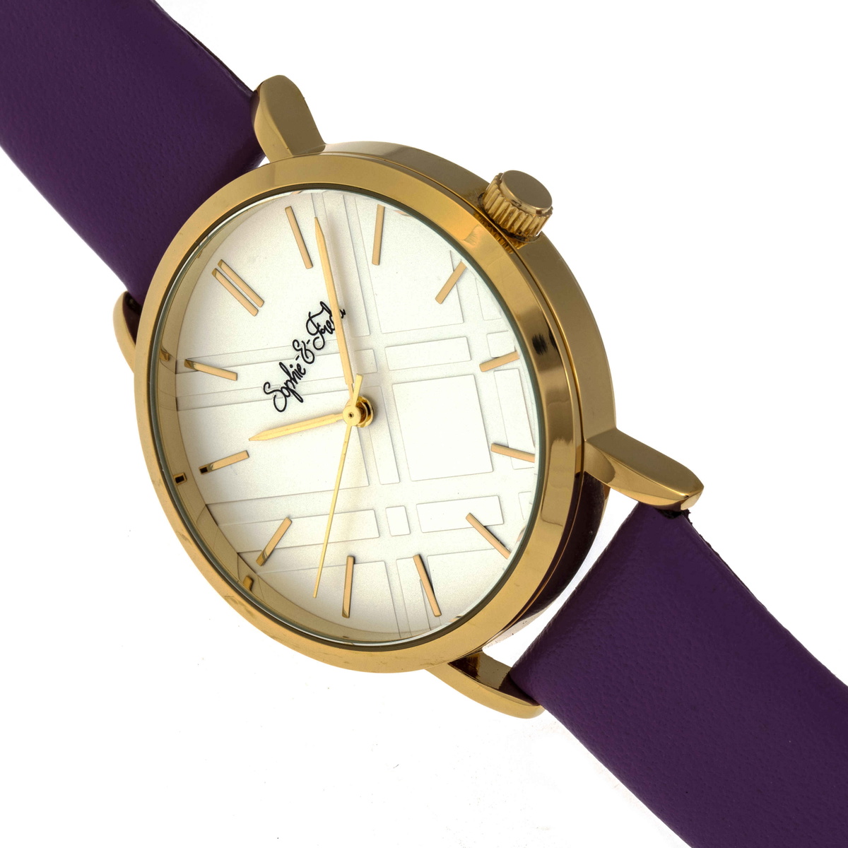 Sophie And Freda Budapest Quartz White Dial Ladies Watch SF5003