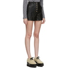 Stella McCartney Black Skin Free Skin Shorts