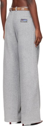 Julie Kegels Gray Fleece Trousers