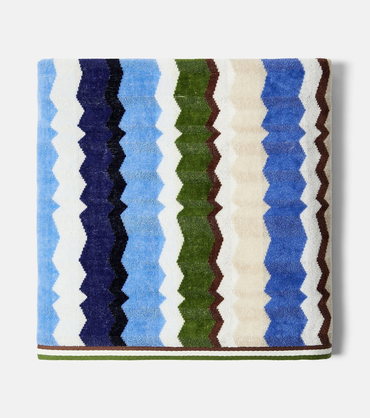 Missoni Eva Zigzag cotton terry bath sheet