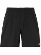 Reigning Champ - Hybrid Straight-Leg Stretch-Jersey Shorts - Black