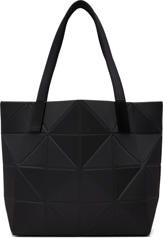 Photo: BAO BAO ISSEY MIYAKE Black Track Bag