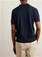 Rubinacci - Cotton Polo Shirt - Blue