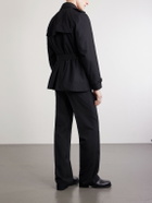 Burberry - Kensington Cotton-Gabardine Trench Coat - Black