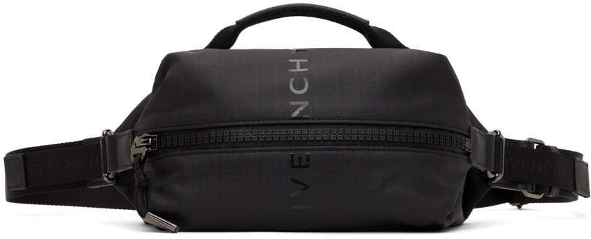 Photo: Givenchy Black G-Zip Bum Bag