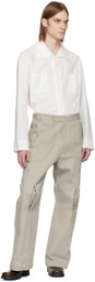 Omar Afridi Gray Carol Cargo Pants