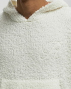 Reternity BOUCLÉ KNIT HOODIE Beige Mens Hoody