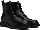 Officine Creative Black Engineer 005 Boots