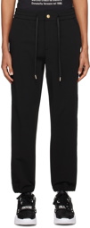 Versace Jeans Couture Black Drawstring Trousers