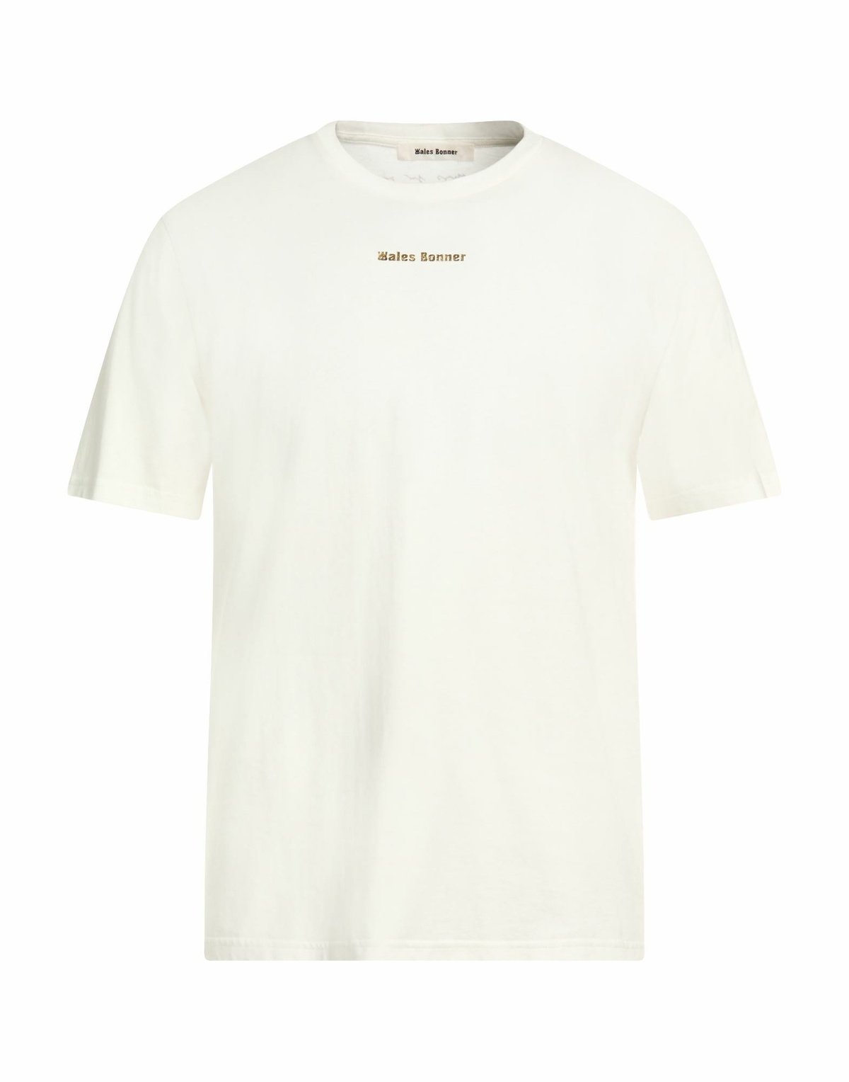 Wales Bonner Mens T-shirt in Ivory