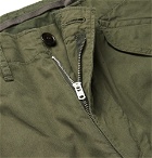 visvim - Cotton-Blend Cargo Trousers - Green