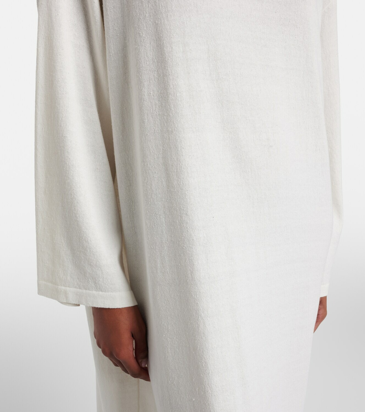 The Row Odet cotton and silk jersey maxi dress