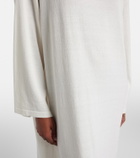 The Row Odet cotton and silk jersey maxi dress