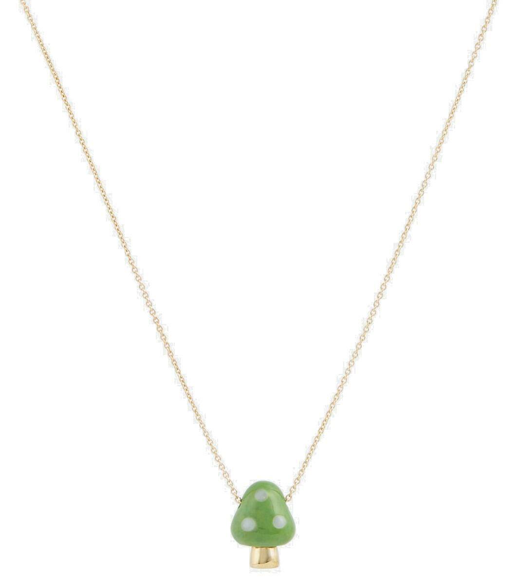 【ALIITA】L'Amanita 9kt gold and coral necklace 関税送料込 Aliita L'Amanita 9kt gold and coral necklace Aliita
