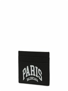 BALENCIAGA - Paris Printed Leather Card Holder