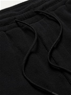 Snow Peak - Tapered Cropped Polartec Recycled Fleece Sweatpants - Black