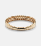 Shay Jewelry 18kt rose gold (750/1000) bracelet with diamonds and amethyst