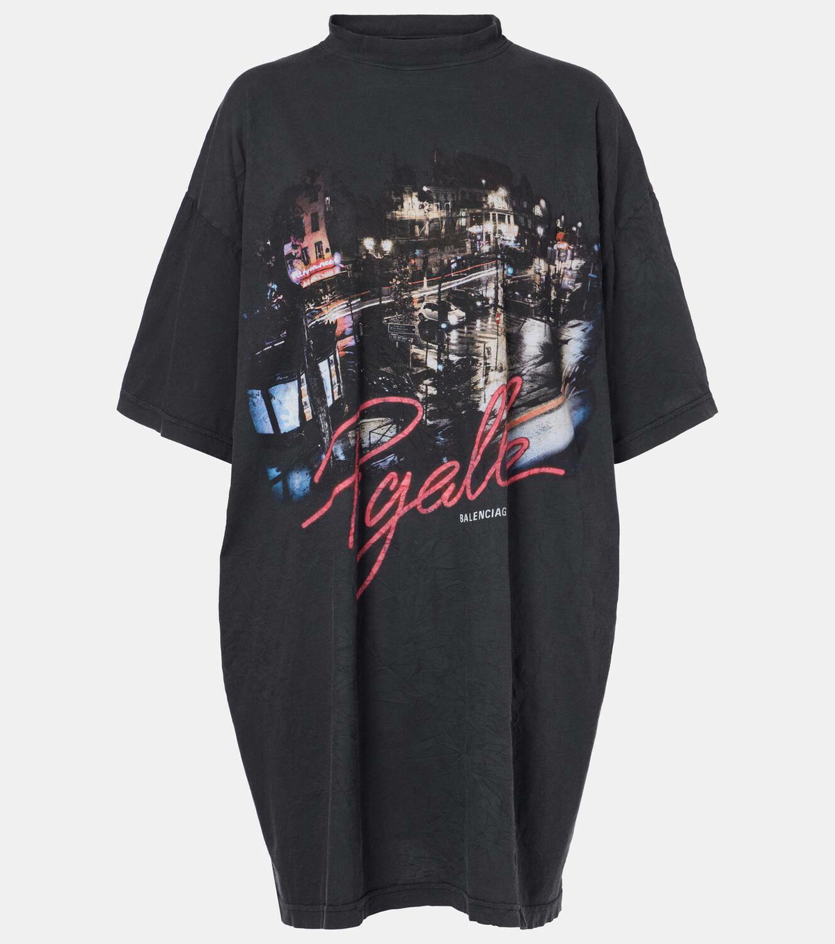 Balenciaga Pigalle oversized printed T-shirt Balenciaga Balenciaga Pigalle oversized printed T-shirt Balenciaga