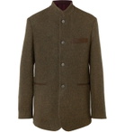 Purdey - Hawick Unstructured Wool and Cashmere-Blend Tweed Blazer - Green