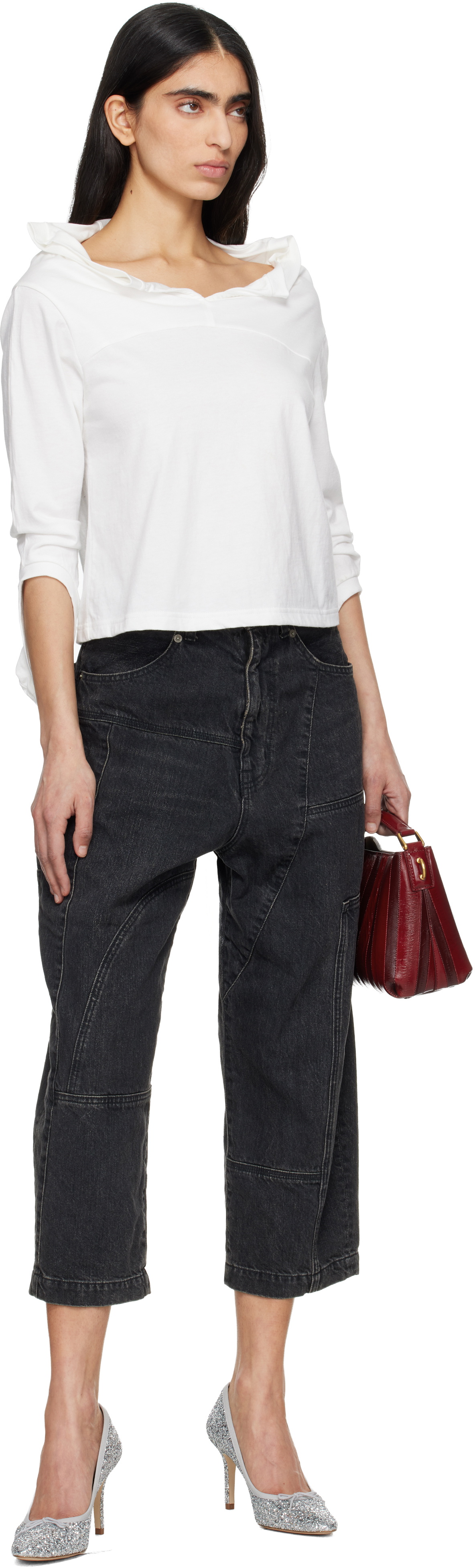 UNDERCOVER Black UP1F1503-2 Jeans