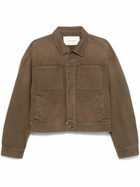 ENTIRE STUDIOS Brown Cotton Denim Jacket