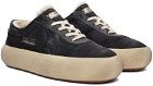 Golden Goose SSENSE Exclusive Black Quilted Space-Star Sneakers