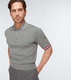 Thom Browne - Cotton knit polo shirt