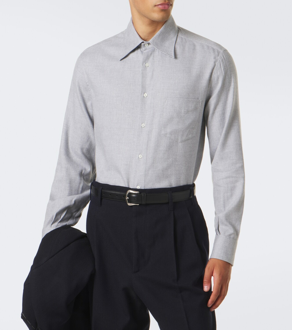 Brunello Cucinelli Cotton-blend shirt