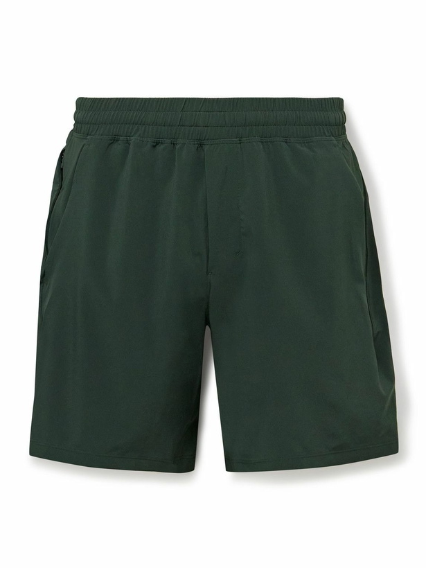 Photo: Lululemon - Pace Breaker 7&quot; Straight-Leg Recycled-Swift&trade; Shorts - Green