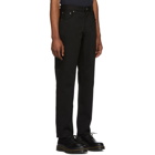 Nudie Jeans Black Twill Steady Eddie II Jeans