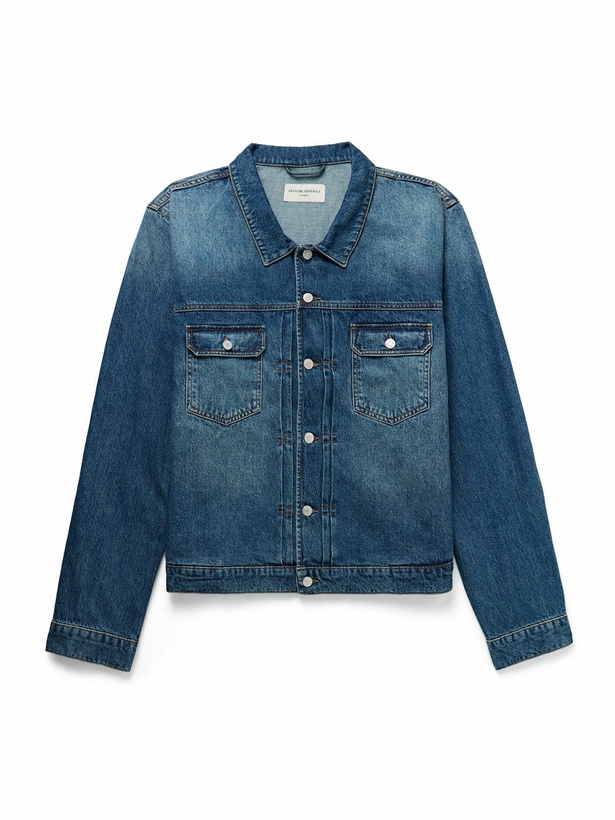 Photo: Officine Générale - Loick Denim Jacket - Blue