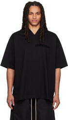 Essentials Black V-Neck T-Shirt