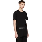 Rick Owens Drkshdw Black Patch Level T-Shirt