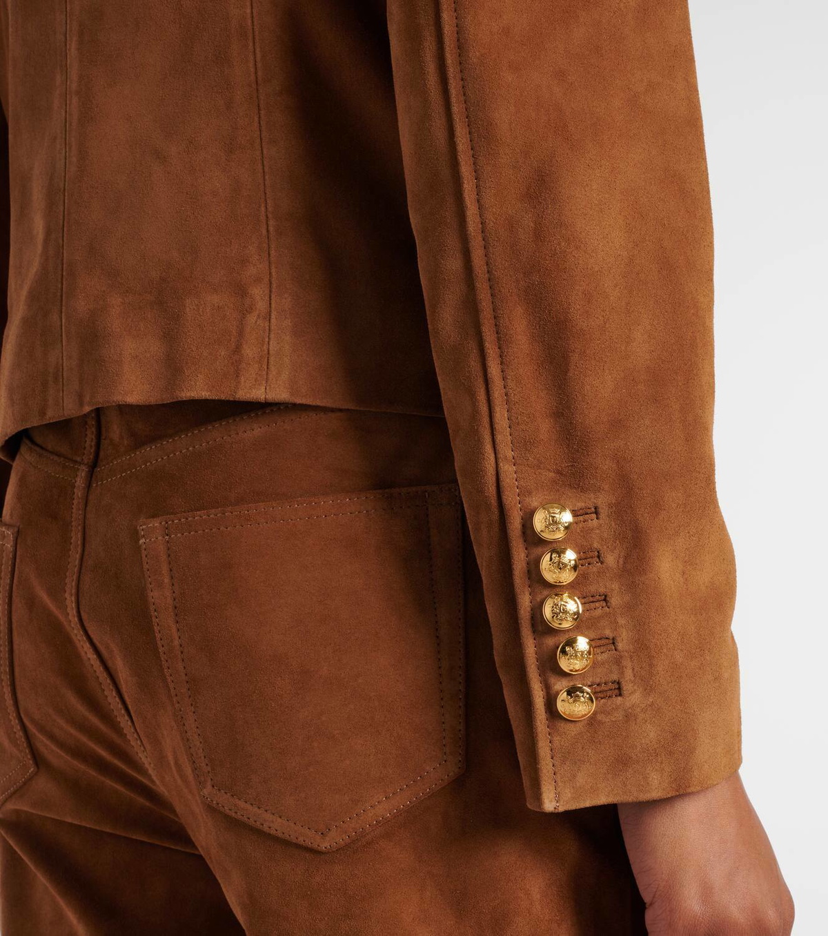 Nili Lotan Nanon suede jacket
