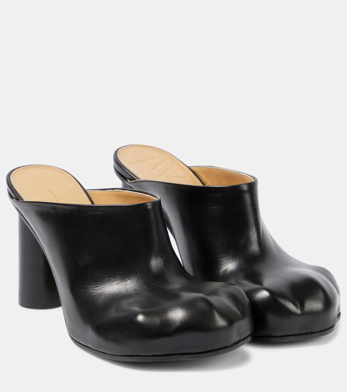 PAW LEATHER MULES in black | JW Anderson US