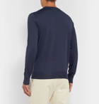 Canali - Merino Wool Sweater - Navy