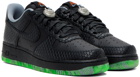 Nike Black Air Force 1 '07 Premium 'Halloween' Sneakers