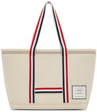 Thom Browne Off-White Small Tool Tote