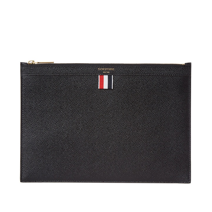 Photo: Thom Browne Small Zip Tablet Holder
