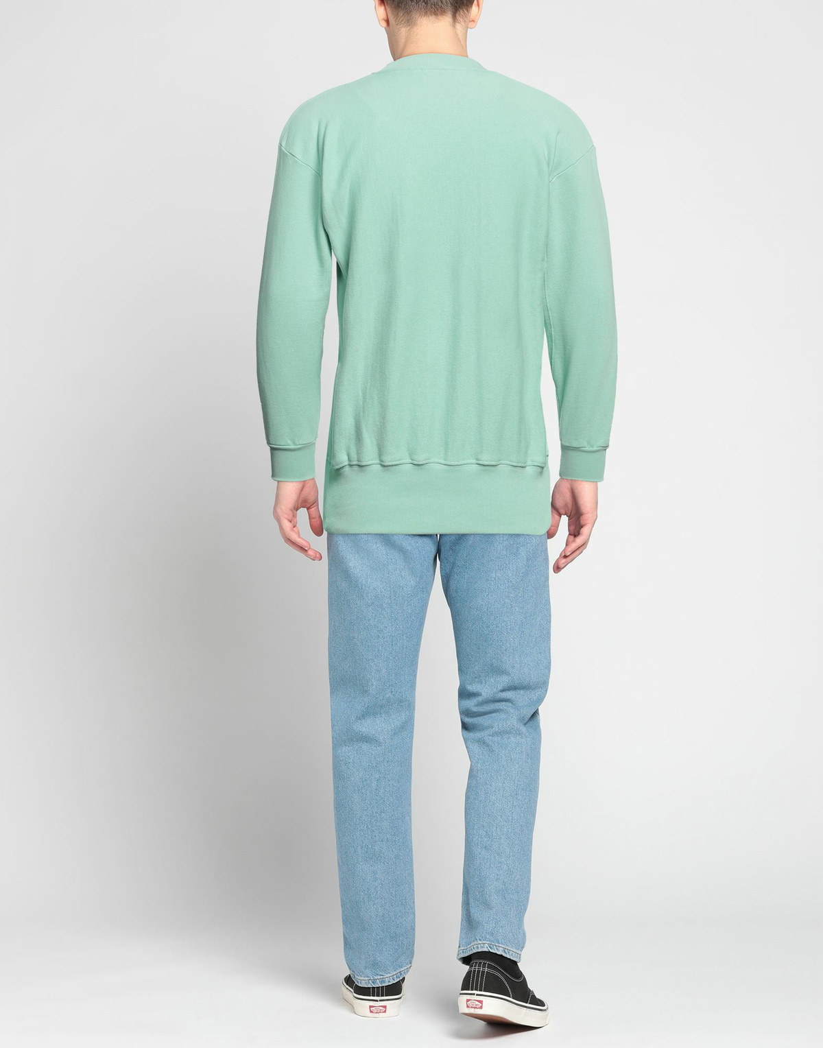 Aries Mens Sweatshirt Light in Green