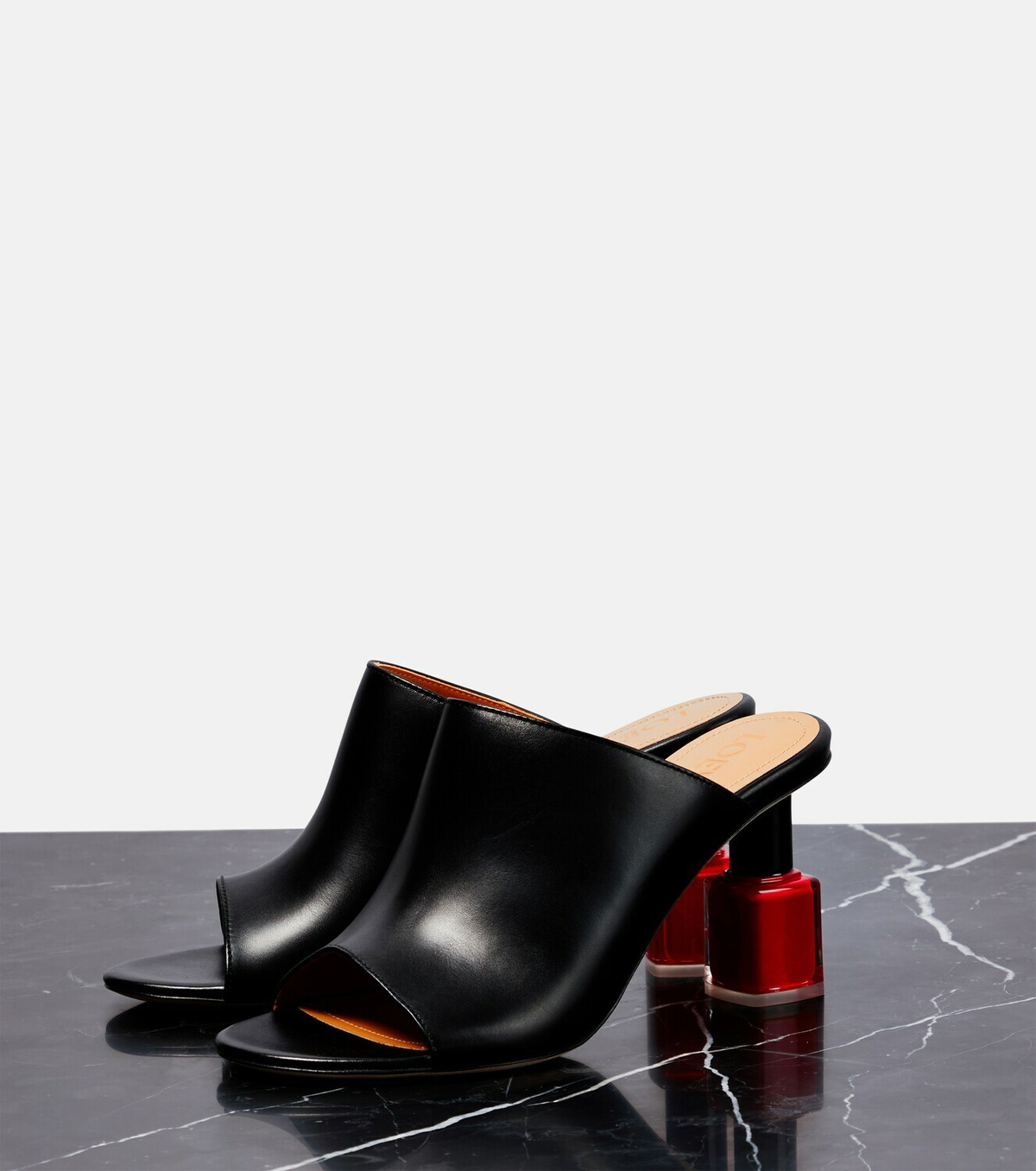 LOEWE ◆ Nail Polish Mule Loewe - Nail Polish leather mules Loewe