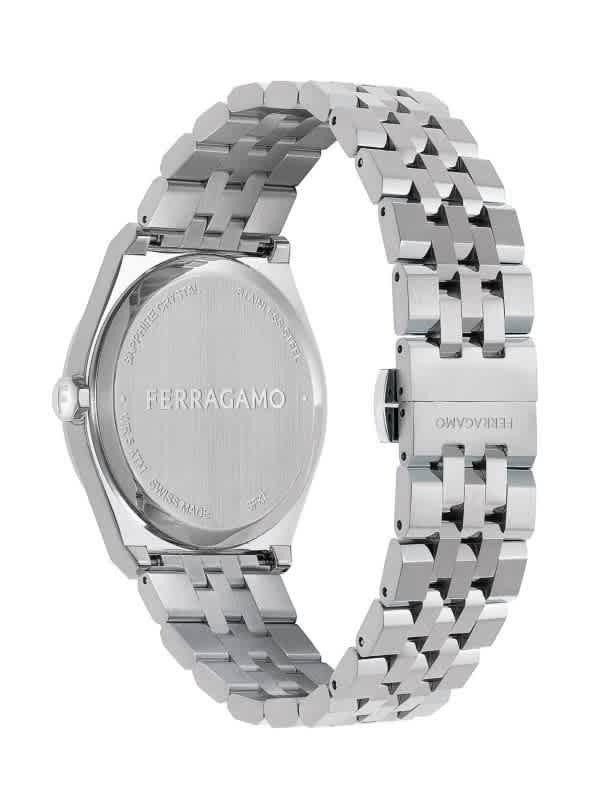 Ferragamo Vega Quartz Silver Dial Watch SFKI00924