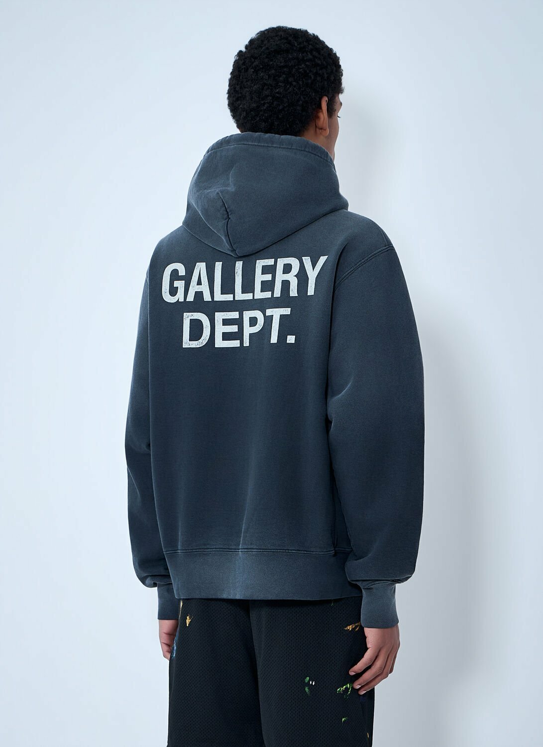 Gallery Dept. Paint Splatter Hooded Sweatshirt