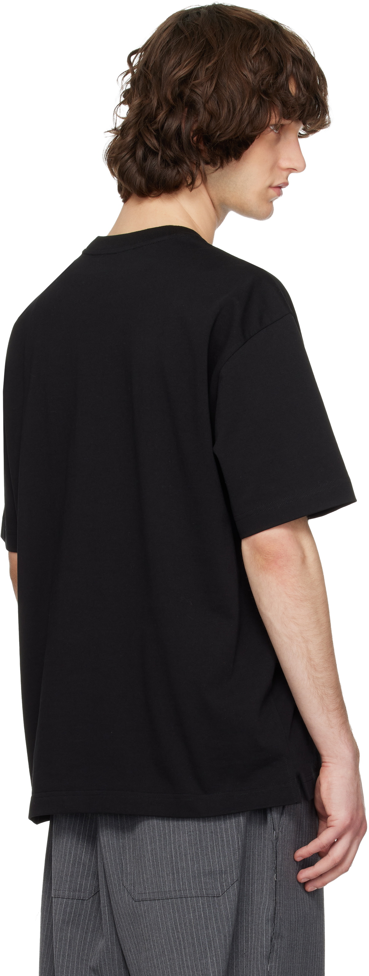Solid Homme Black 'Object Of Obsession' T-shirt