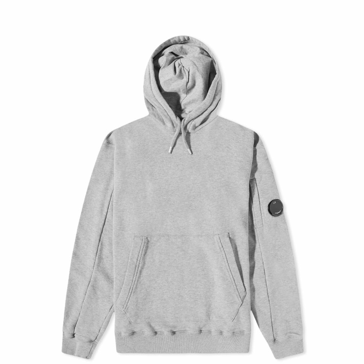 Photo: C.P. Company Undersixteen Women's Arm Lens Popover Hoody in Grey Melange