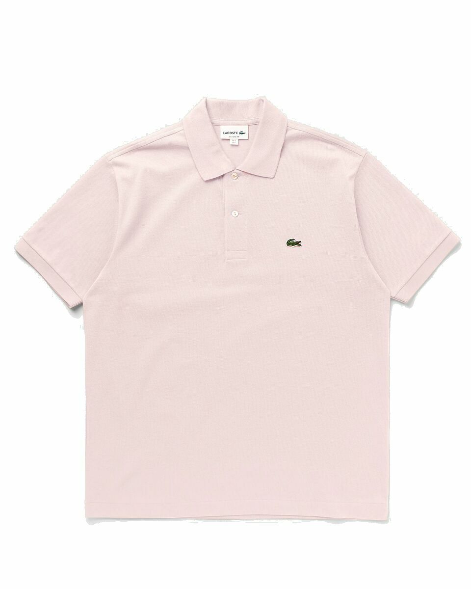 Photo: Lacoste Classic Polo Shirt Pink - Mens - Polos