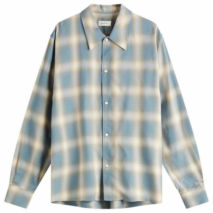 Second/Layer SSENSE Exclusive Black Pin Point Shirt Second/Layer